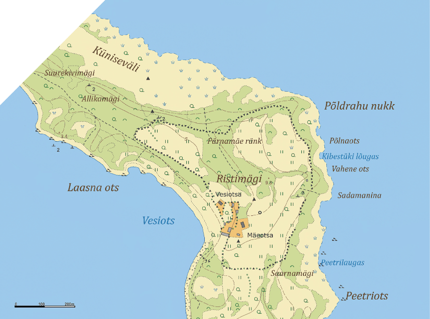 Õpperaja teekonnakaart (umbes 1,7 km)